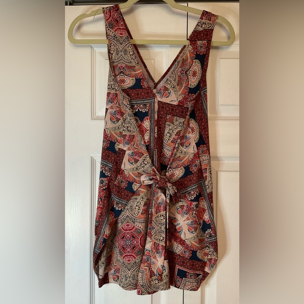 BCBGeneration Shorts Romper‎ Jumper Jumpsuit Paisley XXS